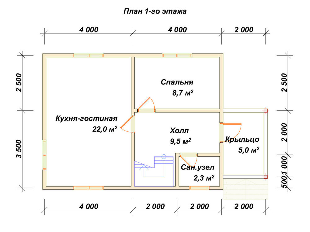 3D Проект П-820 — план 1