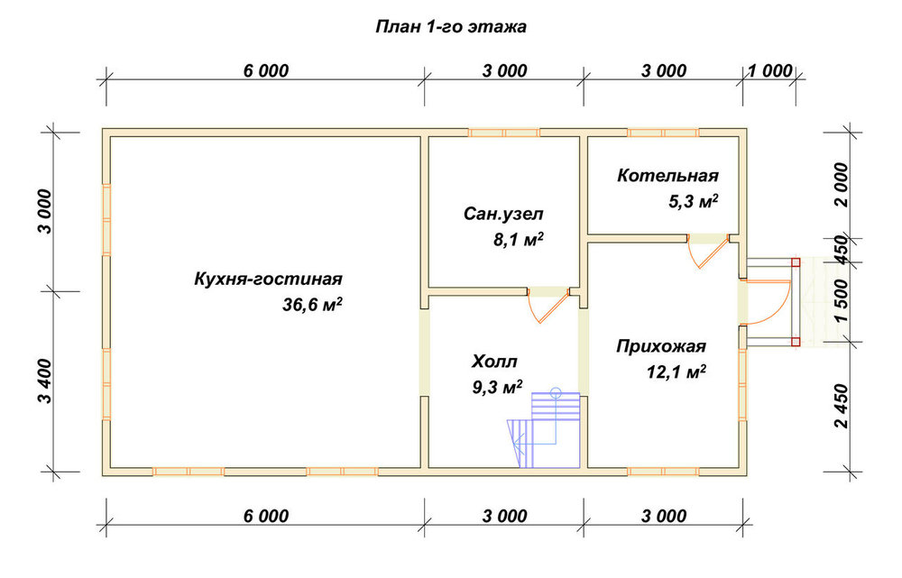 3D Проект П-832 — план 1