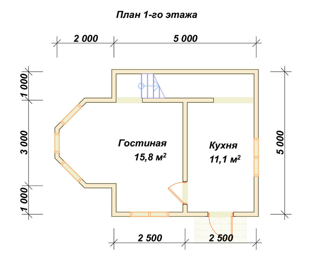 3D Проект П-854 — план 1