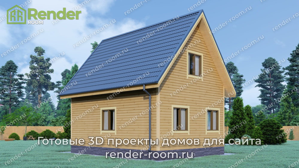 3D Проект П-858 — миниатюра 3