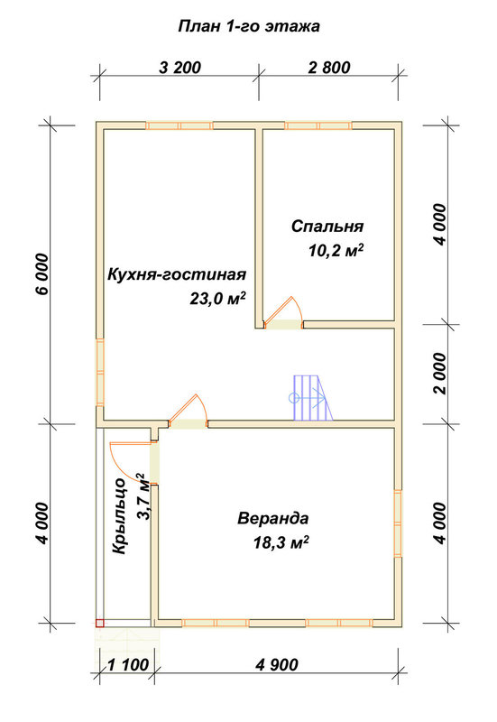 3D Проект П-869 — план 1