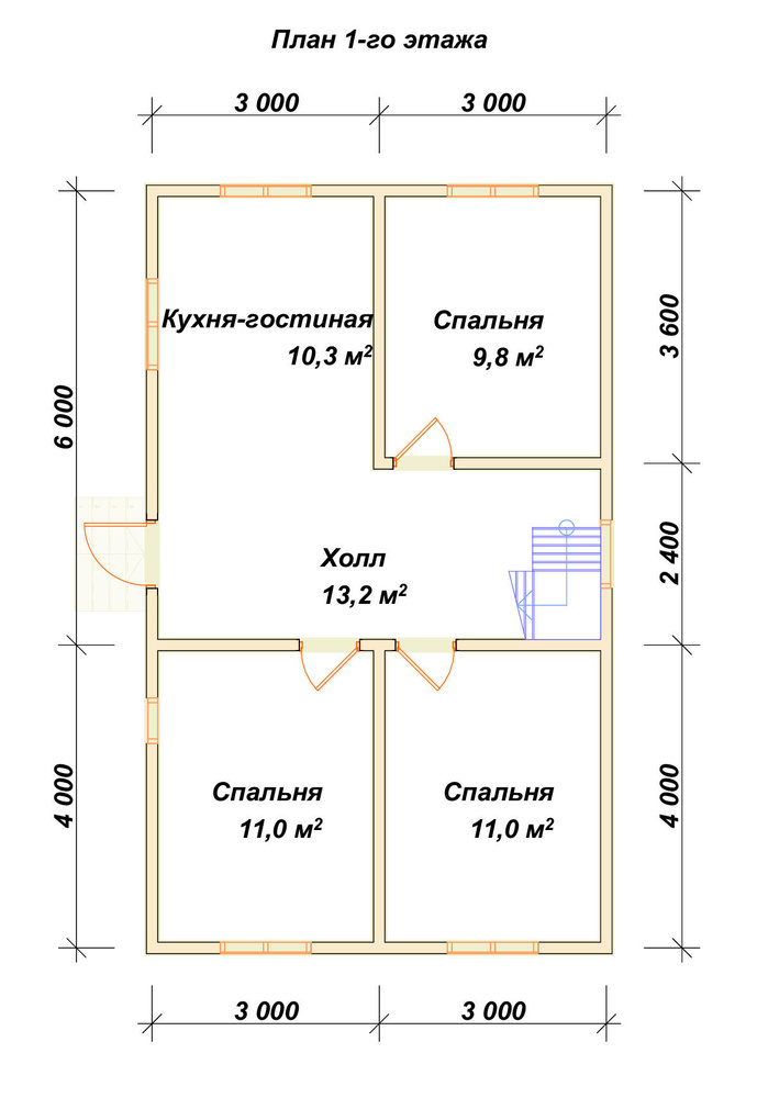3D Проект П-871 — план 1