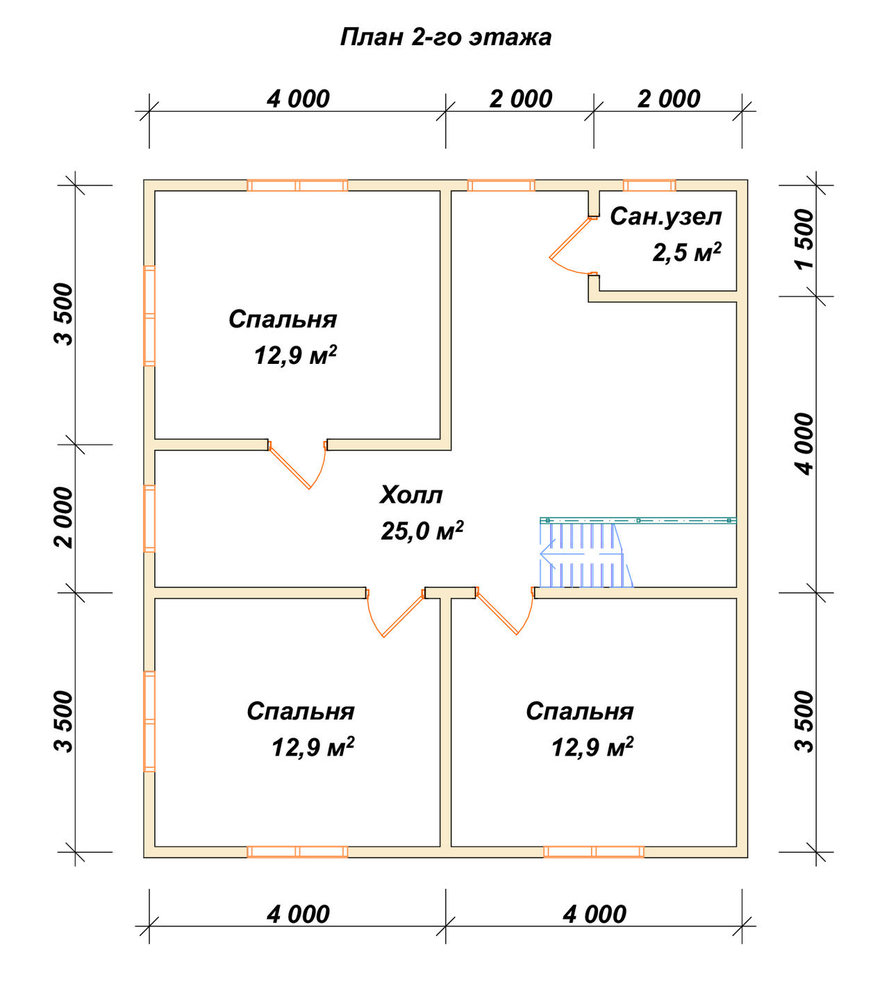 3D Проект П-880 — план 2