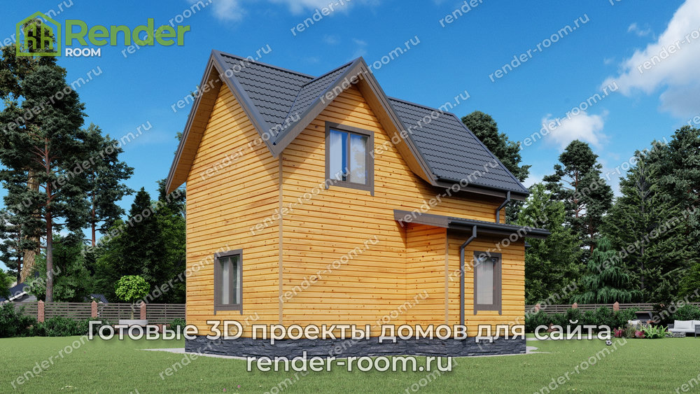 3D Проект П-888 — миниатюра 3
