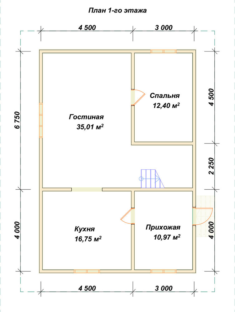 3D Проект П-927 — план 1