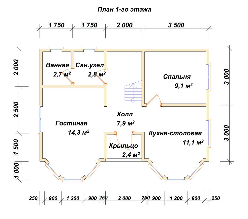 3D Проект П-93 — план 1