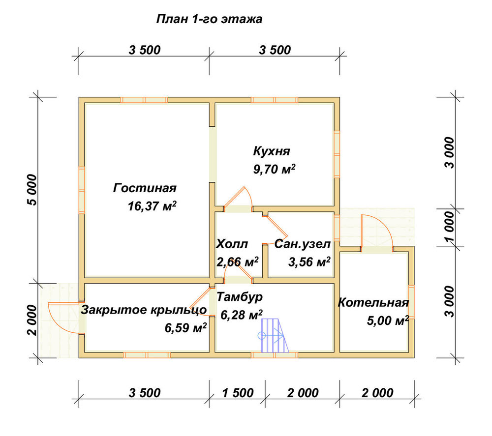 3D Проект П-942 — план 1