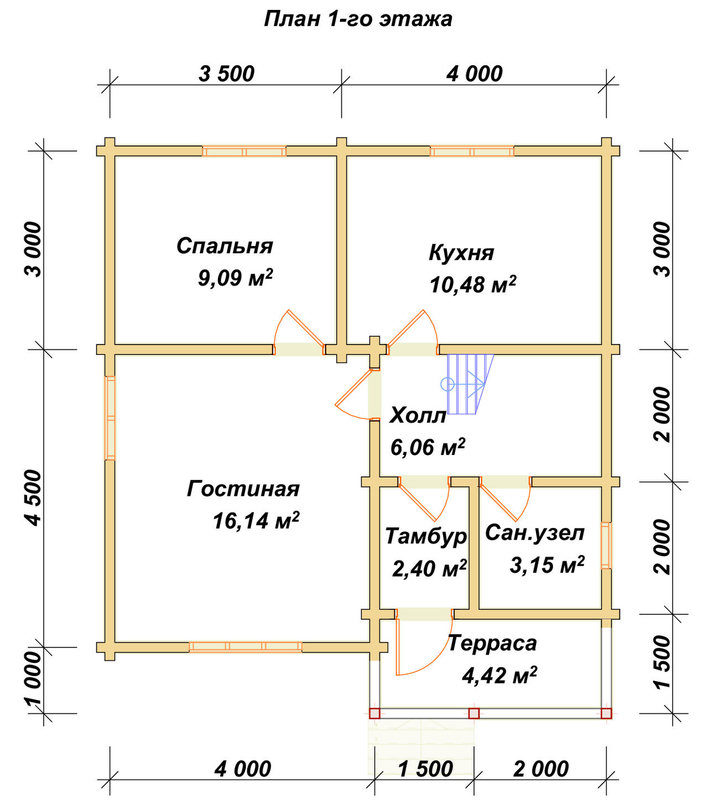 3D Проект П-955 — план 1
