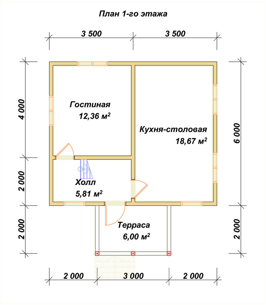 3D Проект П-967 — план 1