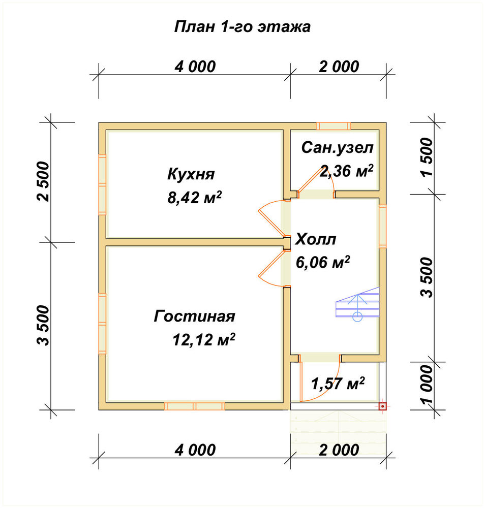 3D Проект П-970 — план 1