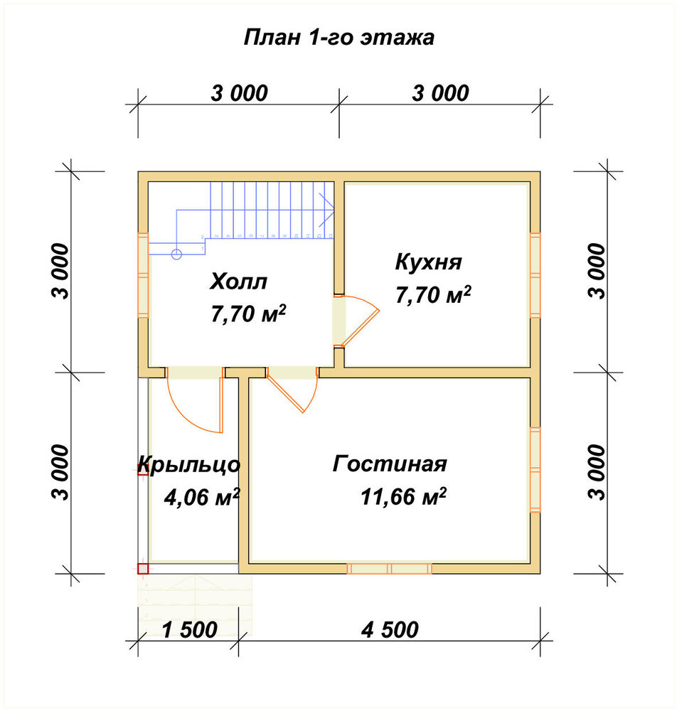 3D Проект П-974 — план 1