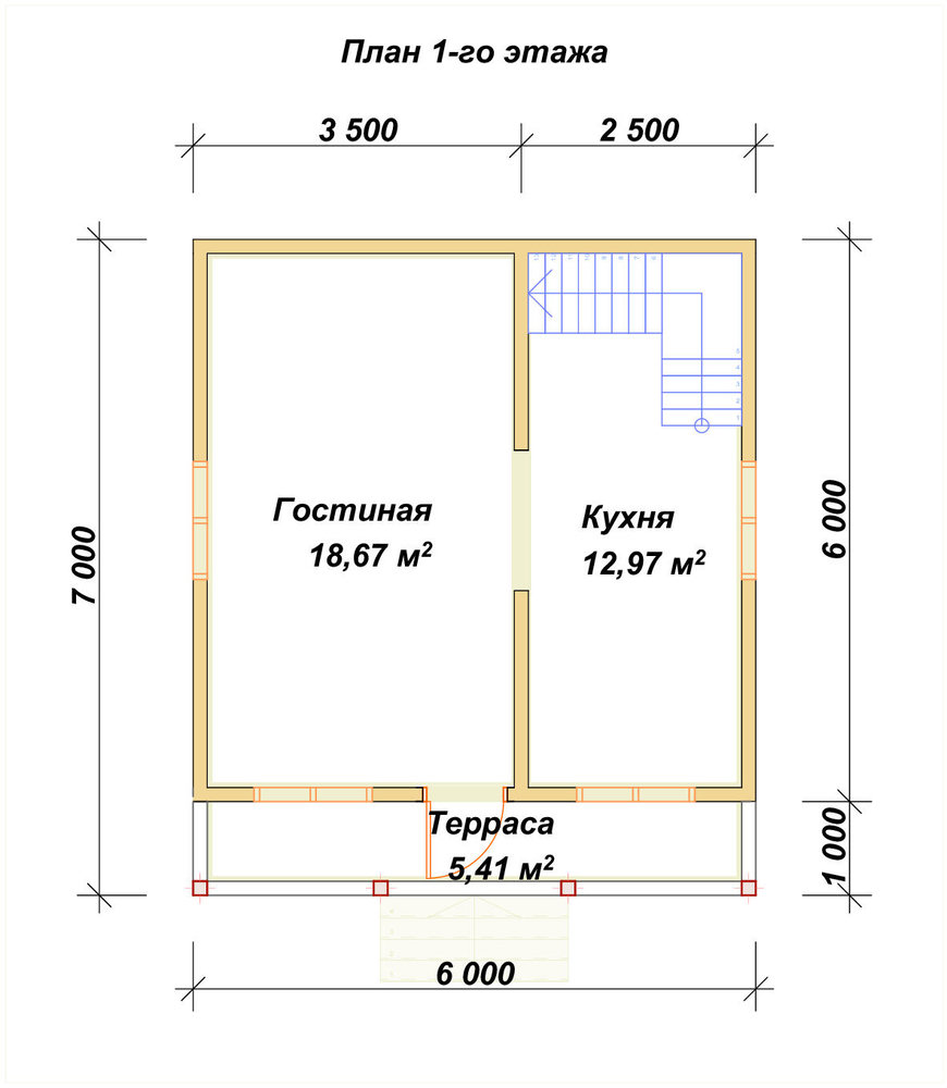 3D Проект П-975 — план 1