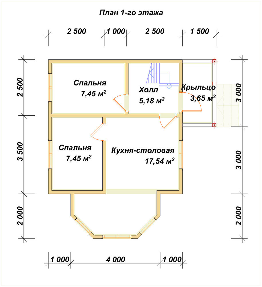 3D Проект П-99 — план 1
